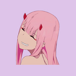 Свитшот хлопковый мужской Zero Two крупный план, цвет: лаванда — фото 2