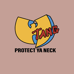 Свитшот хлопковый мужской Wu-Tang - Protect Ya Neck, цвет: пыльно-розовый — фото 2