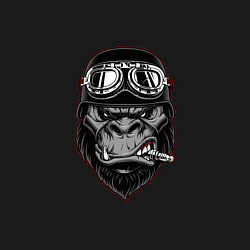 Свитшот хлопковый мужской GORILLA BIKER, цвет: черный — фото 2