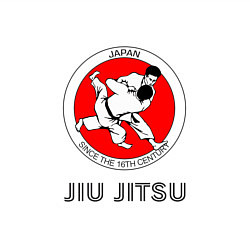 Свитшот хлопковый мужской Jiu Jitsu: since 16 century, цвет: белый — фото 2