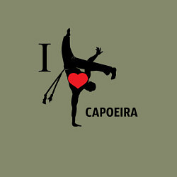 Свитшот хлопковый мужской I LOVE CAPOEIRA, цвет: авокадо — фото 2