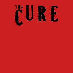 Свитшот хлопковый мужской The Cure лого, цвет: красный — фото 2