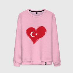 Мужской свитшот Сердце - Турция