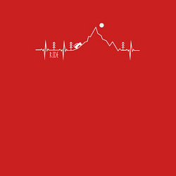 Свитшот хлопковый мужской Ride offroad line, цвет: красный — фото 2