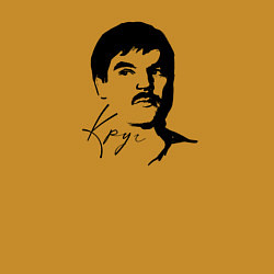 Свитшот хлопковый мужской Лицо Михаила, цвет: горчичный — фото 2