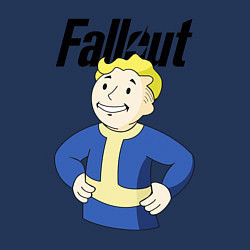 Свитшот хлопковый мужской Fallout blondie boy, цвет: тёмно-синий — фото 2