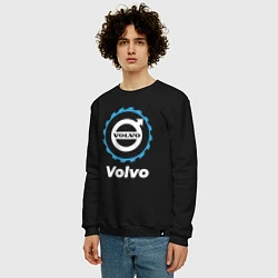Свитшот хлопковый мужской Volvo в стиле Top Gear, цвет: черный — фото 2
