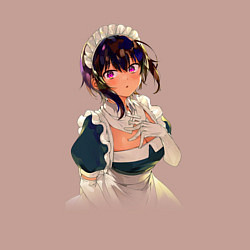 Свитшот хлопковый мужской The Maid I Hired Recently Is Mysterious, цвет: пыльно-розовый — фото 2