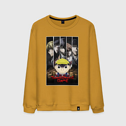 Мужской свитшот Tomodachi game - friends and Manabu