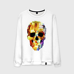 Мужской свитшот Color skull - sketch