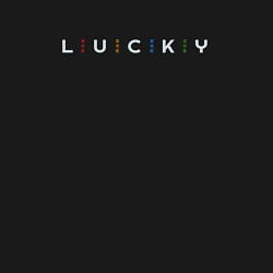 Свитшот хлопковый мужской Lucky Man, цвет: черный — фото 2