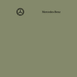 Свитшот хлопковый мужской Logo Mercedes-Benz, цвет: авокадо — фото 2