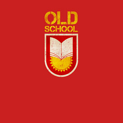 Свитшот хлопковый мужской Old School emblem, цвет: красный — фото 2