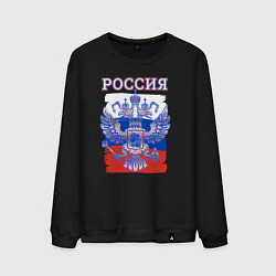 Мужской свитшот Россия Герб Флаг