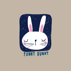 Свитшот хлопковый мужской Funny - Bunny, цвет: миндальный — фото 2