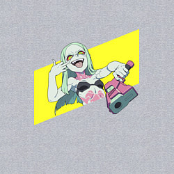 Свитшот хлопковый мужской Ребекка, цвет: меланж — фото 2