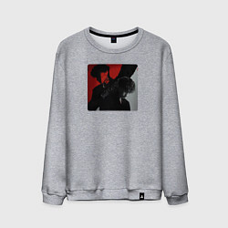 Мужской свитшот Байполар - Три дня дождя