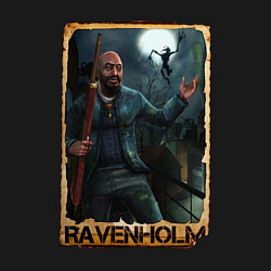 Свитшот хлопковый мужской Priest of ravenholm, цвет: черный — фото 2