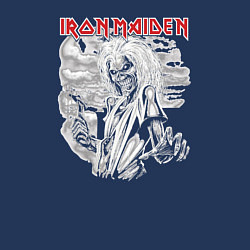 Свитшот хлопковый мужской Iron Maiden Killers Album, цвет: тёмно-синий — фото 2