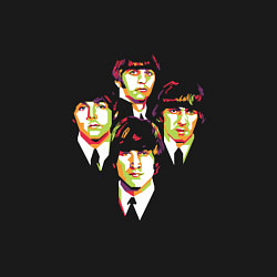 Свитшот хлопковый мужской The Beatles group, цвет: черный — фото 2