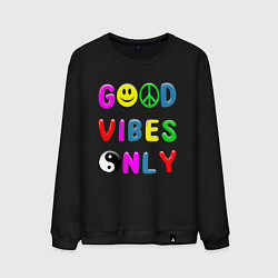 Мужской свитшот Good vibes only