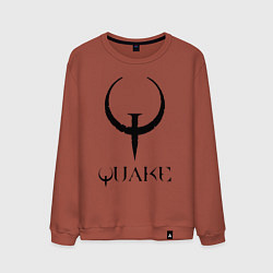 Мужской свитшот Quake I logo