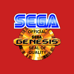 Свитшот хлопковый мужской Sega genesis medal, цвет: красный — фото 2