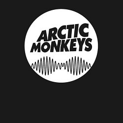 Свитшот хлопковый мужской Arctic Monkeys rock, цвет: черный — фото 2