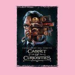 Свитшот хлопковый мужской Кабинет редкостей Гильермо дель Торо арт, цвет: светло-розовый — фото 2