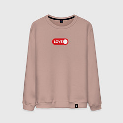 Мужской свитшот Love on