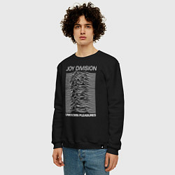 Свитшот хлопковый мужской Joy Division, цвет: черный — фото 2