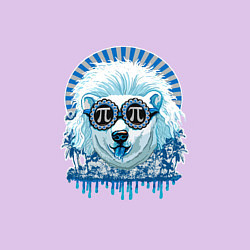 Свитшот хлопковый мужской Blue bear, цвет: лаванда — фото 2