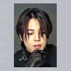 Свитшот хлопковый мужской Handsome Jimin, цвет: меланж — фото 2