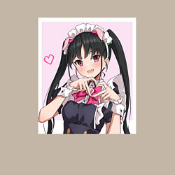 Свитшот хлопковый мужской Yumechi - Akiba Meido Sensou, цвет: миндальный — фото 2