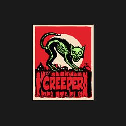 Свитшот хлопковый мужской Cat creeper, цвет: черный — фото 2