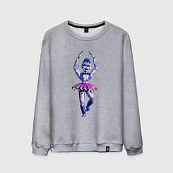 Свитшот хлопковый мужской Баллора, цвет: меланж