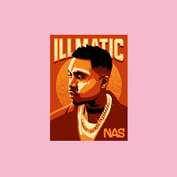 Свитшот хлопковый мужской Nas Illmatic, цвет: светло-розовый — фото 2