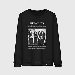 Мужской свитшот Metallica Nothing Else Matters