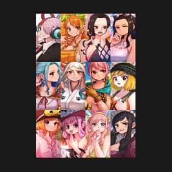 Свитшот хлопковый мужской Лучшие девочки One Piece, цвет: черный — фото 2