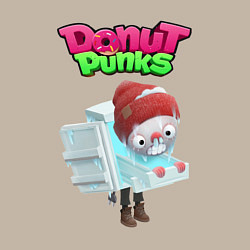 Свитшот хлопковый мужской Фризи, цвет: миндальный — фото 2