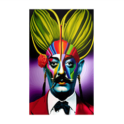 Свитшот хлопковый мужской Salvador Dali: Portrait, цвет: белый — фото 2