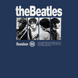 Свитшот хлопковый мужской The Beatles rock, цвет: тёмно-синий — фото 2