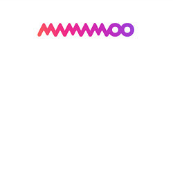 Свитшот хлопковый мужской Mamamoo gradient logo, цвет: белый — фото 2