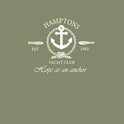 Свитшот хлопковый мужской Яхт клуб, цвет: авокадо — фото 2