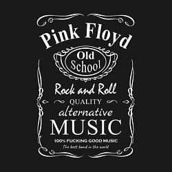 Свитшот хлопковый мужской Pink Floyd в стиле Jack Daniels, цвет: черный — фото 2