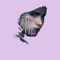 Свитшот хлопковый мужской The last of us: Элли art, цвет: лаванда — фото 2