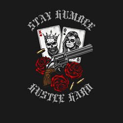 Свитшот хлопковый мужской Stay humble hustle hard, цвет: черный — фото 2