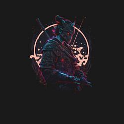 Свитшот хлопковый мужской Cybersamurai tech, цвет: черный — фото 2