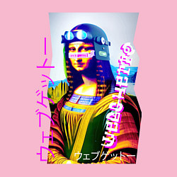 Свитшот хлопковый мужской Gioconda - web ghetto - fashion style, цвет: светло-розовый — фото 2