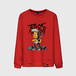 Мужской свитшот Simpsons Rock
